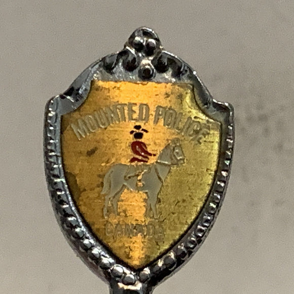40 Mile Flats Mounted Police Collectable Souvenir Spoon BZ