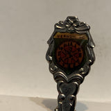 Vernon BC Clock Face Collectable Souvenir Spoon BZ