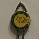 Kingston 1673 1973 Historic Past Promising Future Collectable Souvenir Spoon EH