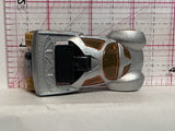 Silver Dakar CDV48 J48 Hot Wheels Diecast Car