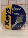 Keys Made Here Axxess Button Pinback