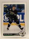 #469 Gaetan Duchesne Minnesota North Stars 1992-93 Upper Deck Hockey Card