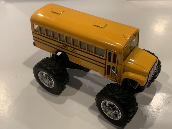Yellow Monster Bus Toysmith Toy Car Vehicle