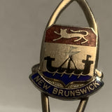 New Brunswick Crest Emblem Collectable Souvenir Spoon EH