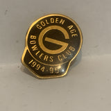 Golden Age G Bowlers Club 1994 95 Lapel Hat Pin