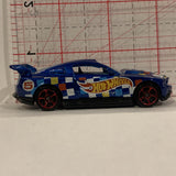 Blue  Custom '12 Ford Mustang ©2011 Hot Wheels Diecast Car BD