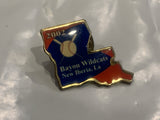 Bayou Wildcats New Iberia Louisana 2002 Baseball Lapel Hat Pin