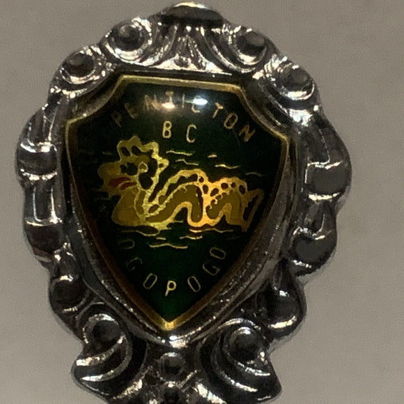 Penticton BC Ogopogo Monster Collectable Souvenir Spoon EH