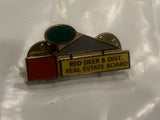 Red Deer & Dist Real Estate Board Logo Lapel Hat Pin