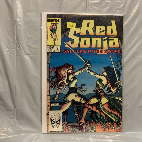 #2 Red Sonja She Devil With a Sword Marvel Comics AA 6732
