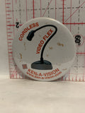 Cordless Video Flex Ken a Vision Button Pinback