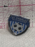St Charles Soccer Association  Lapel Pin