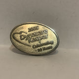 2005 Dynacare Kasper Celebrating 10 Years Lapel Hat Pin