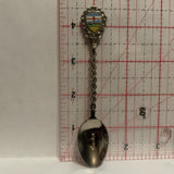 Castor Alberta Crest Emblem Collectable Souvenir Spoon EH