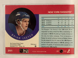 #201 Brian Leetch New York Rangers 1990-91 Pro Set Hockey Card