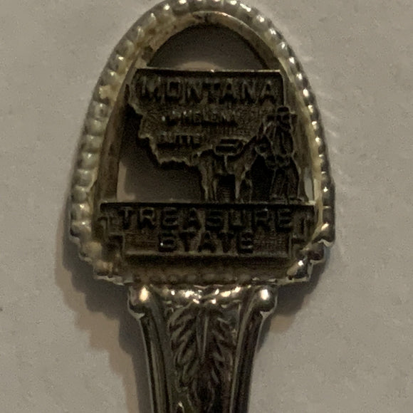 Montana Treasure State Collectable Souvenir Spoon EH