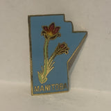 Manitoba Prairie Crocus Lapel Hat Pin