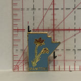 Manitoba Prairie Crocus Lapel Hat Pin