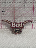Bud King of Beers Genuine Longneck  Lapel Pin