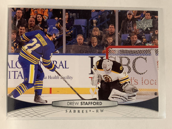 #181 Drew Stafford Buffalo Sabres 2011-12 Upper Deck Series One Hockey Card