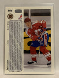 #386 Pat Falloon Team Canada 1992-93 Upper Deck Hockey Card