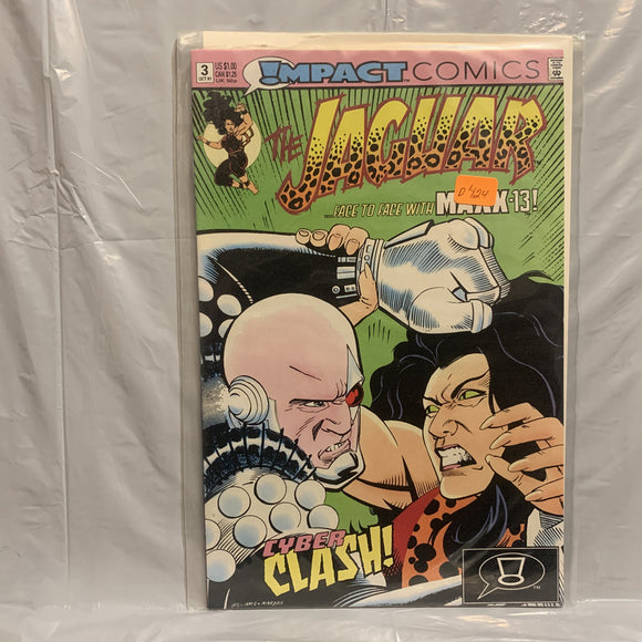 #3 The Jaguar Maxx-13 Cyber Clash Impact Comics AB 6757