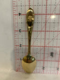 Yellow Flower Souvenir Spoon