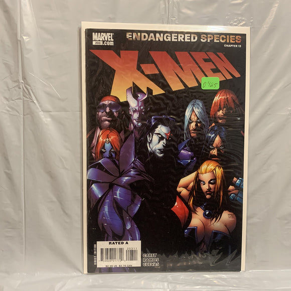 #203 X-Men Endangered Species Marvel Comics AB 6758