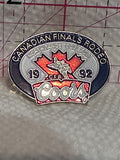 Canadian Finals Rodeo Coors Northland Coliseum 1992  Lapel Pin