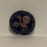 Kinsmen Kinsette District 4 1988 89 Lapel Hat Pin