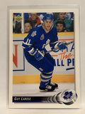 #527 Guy Larose Toronto Maple Leafs 1992-93 Upper Deck Hockey Card