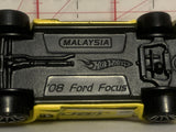 Yellow '08 Ford Focus Hot Wheels Loose Diecast Car 1/64 IF