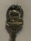 Sudan Rhino Souvenir Spoon