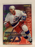 #244 Stephane Quintal Winnipeg Jets 1994-95 Fleer Hockey Card