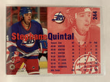 #244 Stephane Quintal Winnipeg Jets 1994-95 Fleer Hockey Card