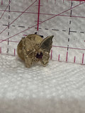 Bejewelled Butterfly  Lapel Pin