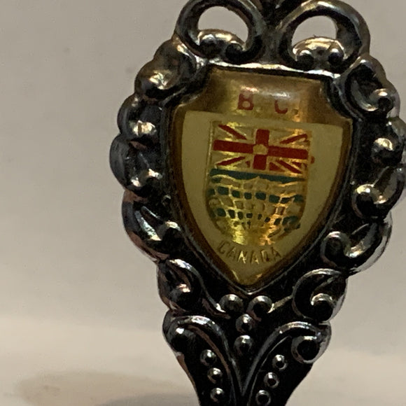 White Rock BC Crest Emblem Canada Collectable Souvenir Spoon CA