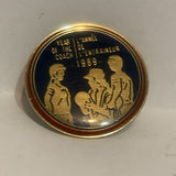 Year of the Coach 1989 Lapel Hat Pin