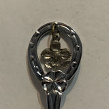 Lacombe Alta Wild Rose Flower Alberta Collectable Souvenir Spoon CA