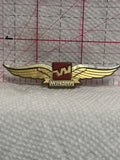 Western Logo Wings  Lapel Pin
