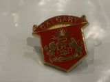 Calgary Coat of Arms Alberta Lapel Hat Pin