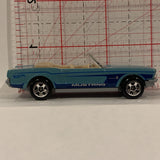 Blue 85 Mustang Convertible ©1983, 2013 Hot Wheels Diecast Car BQ