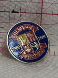 Heritage Festivals 1980 2007  Lapel Pin