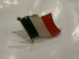 Italy Italian Flag Lapel Hat Pin
