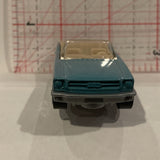 Blue 85 Mustang Convertible ©1983, 2013 Hot Wheels Diecast Car BQ