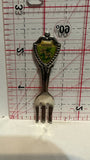 Vancouver BC Dogwood Flower Fork Souvenir Spoon