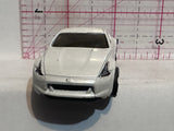 White Nissan 370z R0957 D28 Hot Wheels Diecast Car