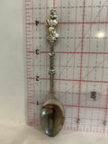 Farm Woman Souvenir Spoon