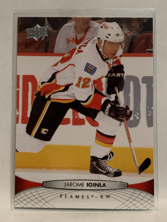 #173 Jarome Iginla Calgary Flames 2011-12 Upper Deck Series One Hockey Card