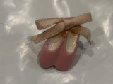 Pink Ballarena Shoes Lapel Hat Pin